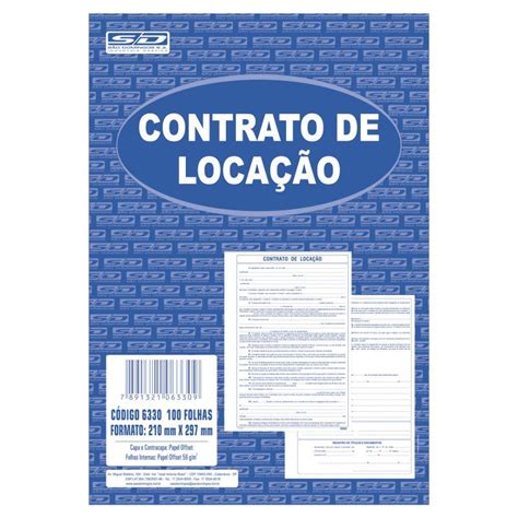 Contrato De Locação São Domingos Com 100 Fls 6330 Loja Top10