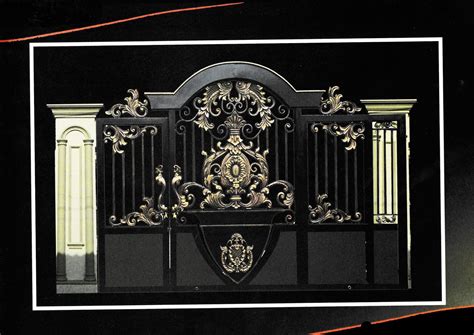 Untuk teralis besi klasik terbuka, pastinya sangat aman dan paling banyak digunakan oleh pemilik rumah, karena teralis ini susah untuk dibuka. Desain Pagar Rumah Besi Tempa | Dekorhom