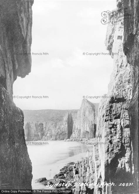 Photo Of Lydstep Natural Arch 1890 Francis Frith