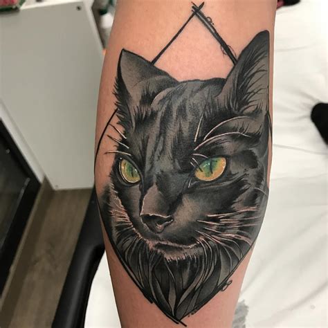 65 Mysterious Black Cat Tattoo Ideen Sind Sie Gut Oder Böse