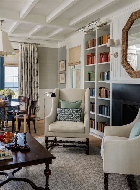 Big Bluff Beach Style Living Room Boston By Hutker Architects