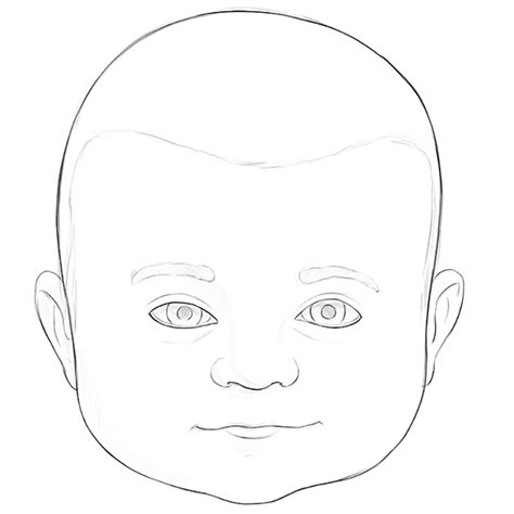 How To Draw Realistic Baby Faces