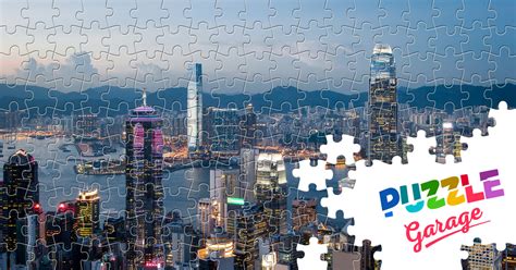 Hong Kong Jigsaw Puzzle Countries China Puzzle Garage