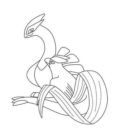 Articuno Pokemon Coloring Page Coloring Sun Pokemon Coloring Page