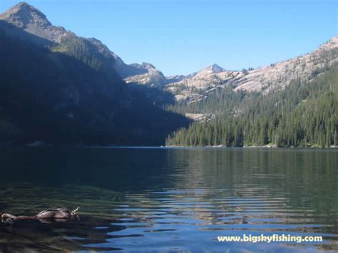 Glacier Lake In The Mission Mountains Photos Of The Mountains In