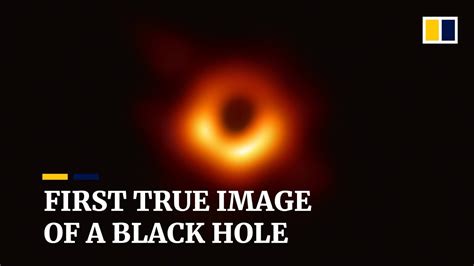 Astronomers Capture First True Image Of A Black Hole Youtube