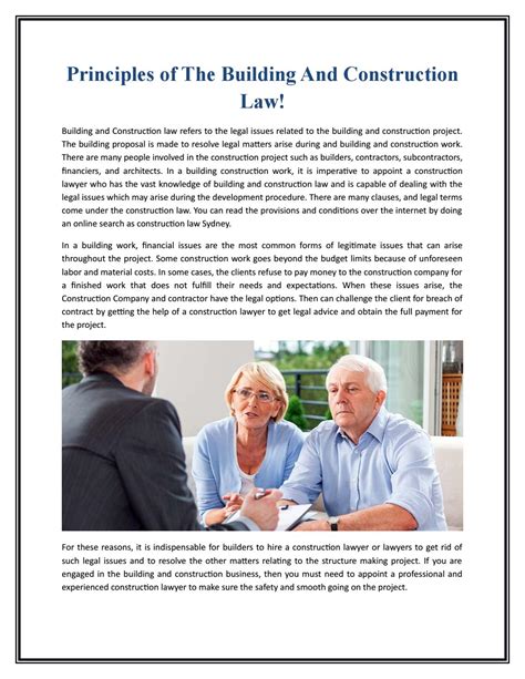 Principles Of The Building And Construction Law By Construction Trade
