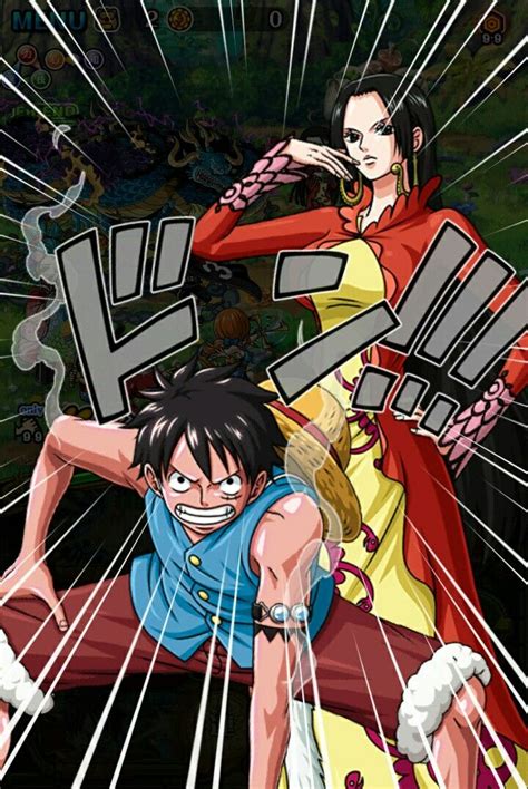 Luffy And Hancock Together Luffy And Hancock Luffy One Piece