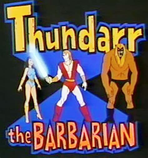 Thundarr The Barbarian Ruby Spears Cartoon Character Profile