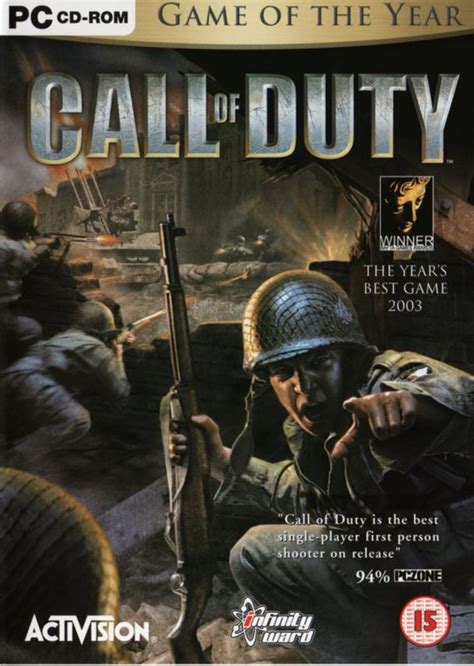 Call Of Duty Game Of The Year Edition 2004 Windows Box Cover Art