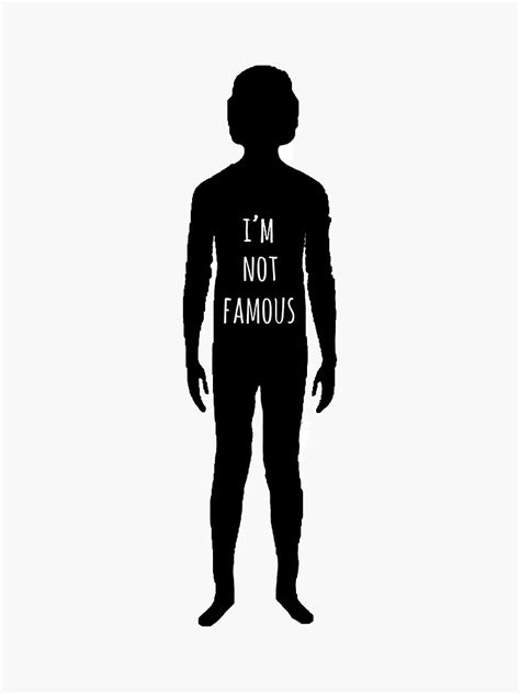 Ajr Im Not Famous Sticker For Sale By Wetheashley Redbubble