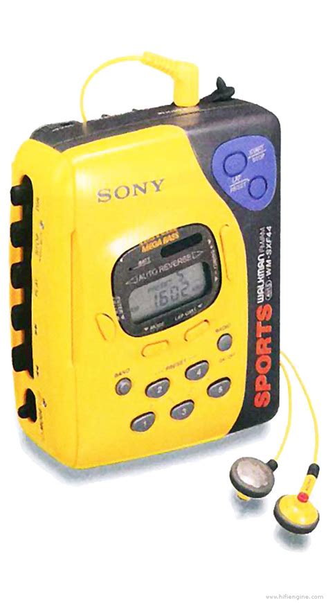 Sony Wm Sxf44 Walkman Sports Radio Cassette Player Manual Hifi Engine
