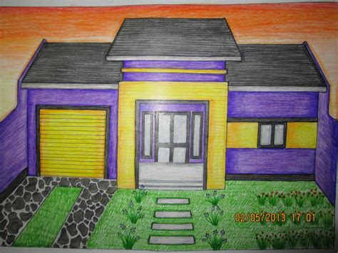 Gambar lukisan rumah adat batak rumah kb tk sumber : Merancang Untuk Masa Depan: Kumpulan Lukisan