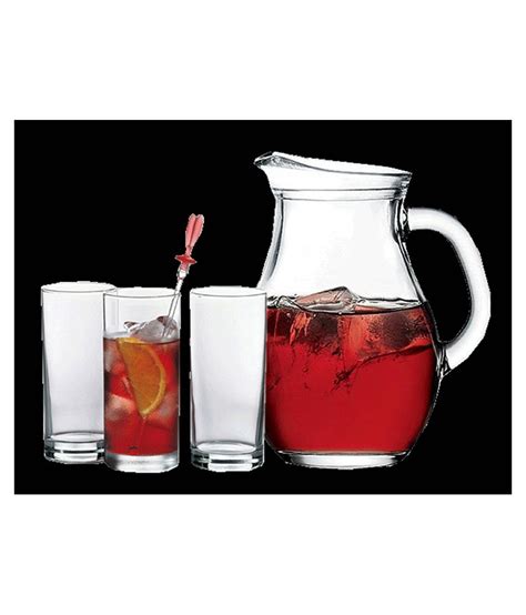 Pasabahce Clear Glass Lemon Set 7 Piece Buy Online At Best Price In