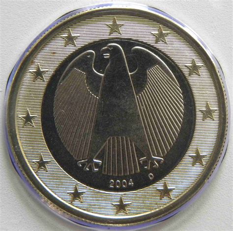 Germany 1 Euro Coin 2004 D Euro Coinstv The Online Eurocoins Catalogue