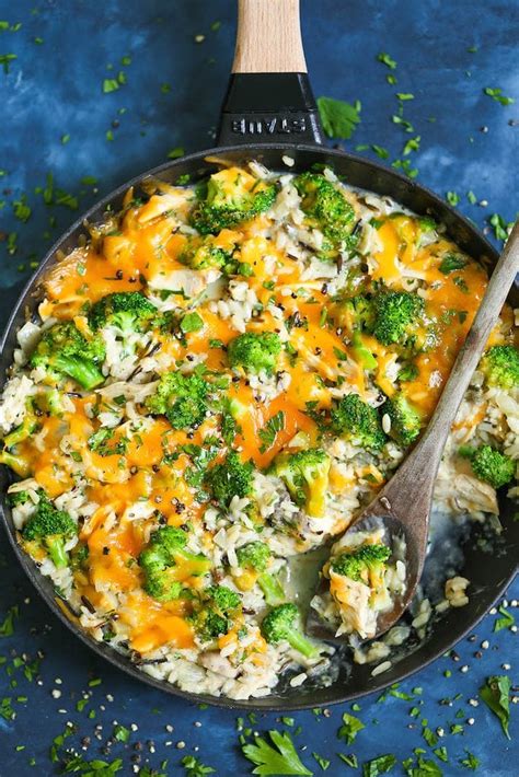 Since then, this chicken and broccoli noodle stir fry became our family's favourite meal. Cheesy Chicken and Broccoli Rice Casserole | Healthy ...