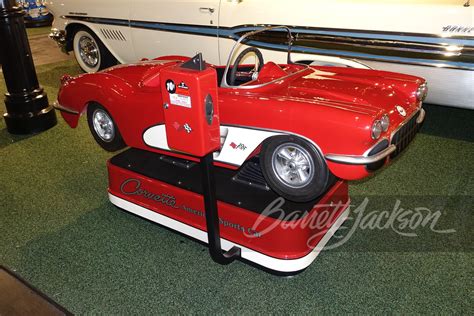 1950s Corvette Coin Operated Kiddie Ride