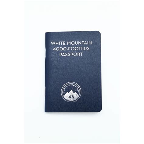 White Mountain 4000 Footers Passport Amc Store Appalachian Mountain