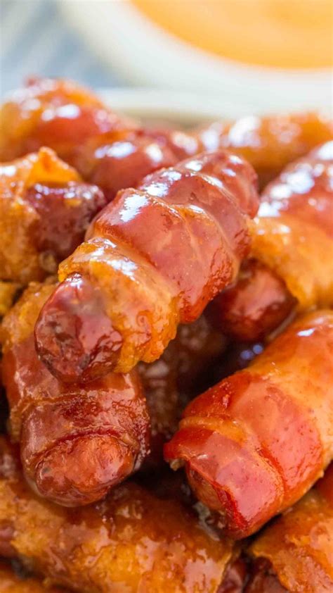 Bacon Wrapped Smokies Only 6 Ingredients