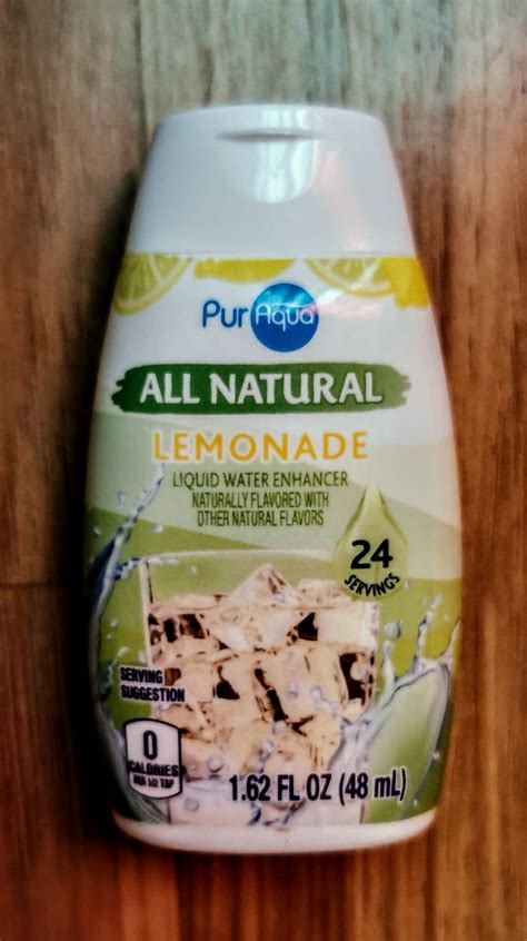 Puraqua All Natural Lemonade Liquid Water Enhancer The Budget Reviews