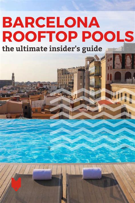 Insider S Guide To The Hottest Rooftop Pools In Barcelona Rooftop Pool Barcelona Travel