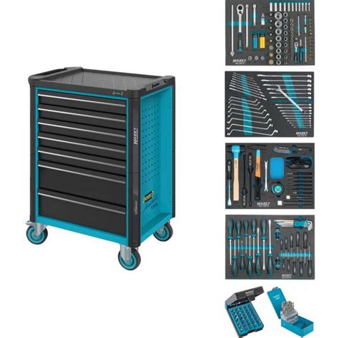 HAZET 179N 7 220 Tool Trolley Assistent With 7 Drawers And