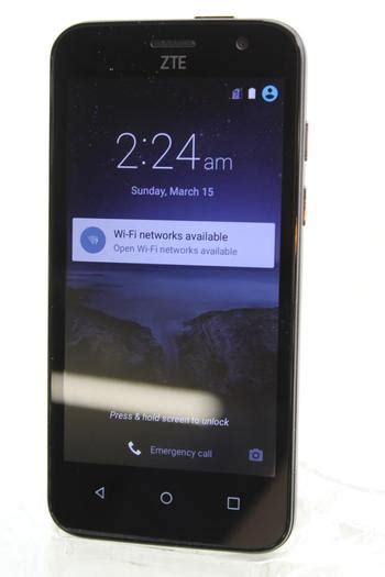 Zte Maven Android Phone 8gb Atandt Property Room