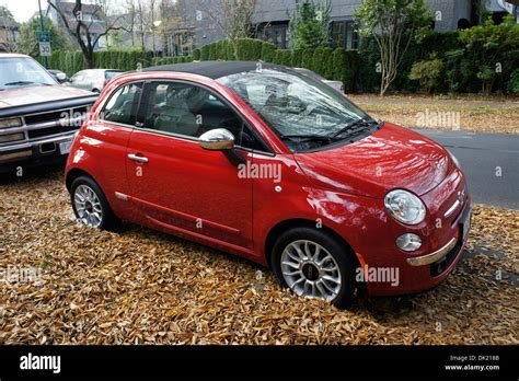 Red Compact Car Hi Res Stock Photography And Images Alamy