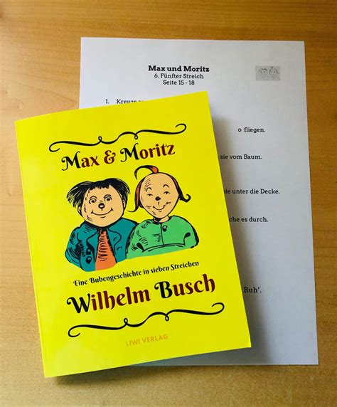 Von lehrer vorgelesene diktate für die 3. Lesen Klasse 2-4: Max und Moritz 9 - Grundschule und Basteln - Der Blog von Beate Kurt