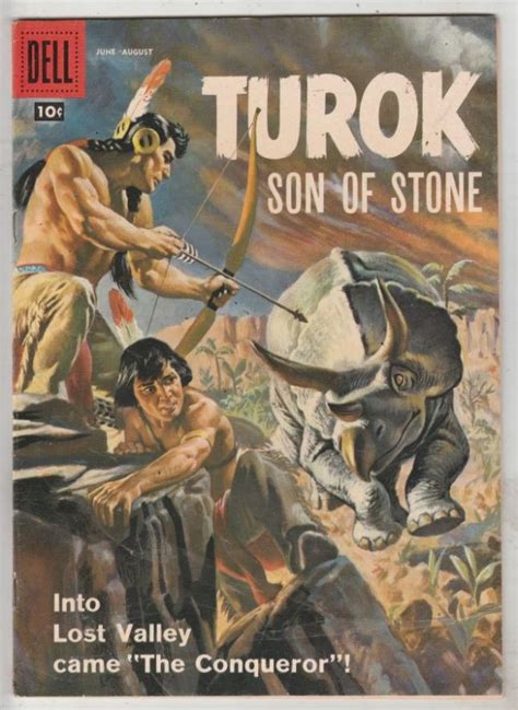 Turok Son Of Stone 12 Jun 58 VG FN Mid Grade Turok Andar Comic
