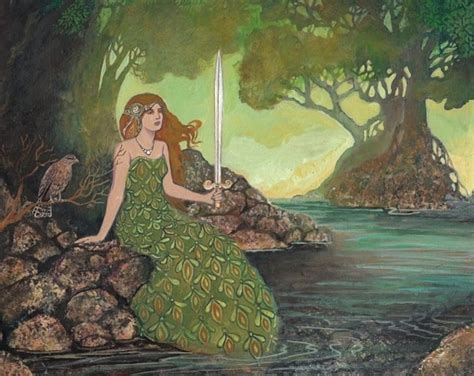 Dryad Forest Nymph Goddess Pagan Psychedelic Art 5x7 Greeting Etsy