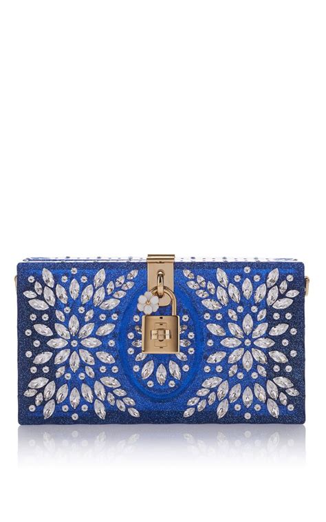 Crystal Embellished Clutch By Dolce And Gabbana Now Available On Moda