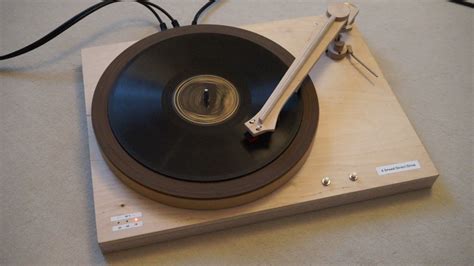78rpm Direct Drive Diy Turntable Playing Al Jolson Theres A Rainbow