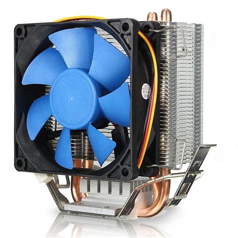 Cpu Cooling Fan Heatsink Cpu Cooler 2 Heatpipes Radiator Cooling Cpu