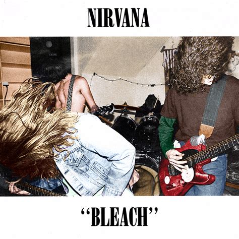 I manually colorised the bleach album cover : r/Nirvana