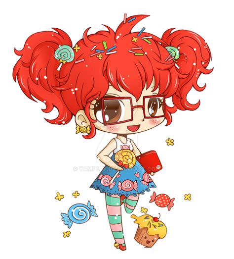 Creative Candy Obsessions Chibi Commish By Yampuff On Deviantart