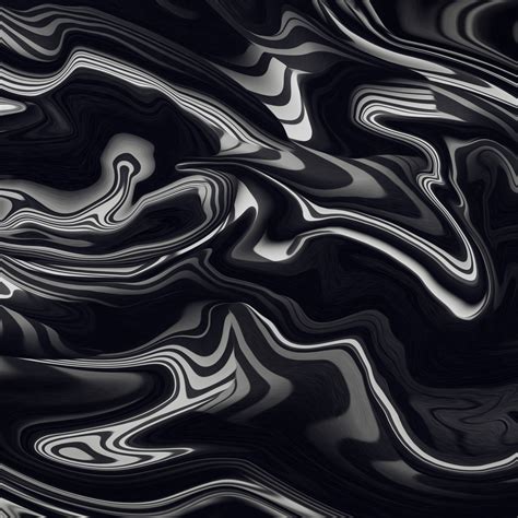 2048x2048 Black Color Liquid 4k Ipad Air Wallpaper Hd Abstract 4k