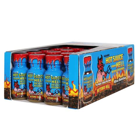 Hot Sauce From Hell Devils Revenge 75oz 48 Pack Grocery And Gourmet Food