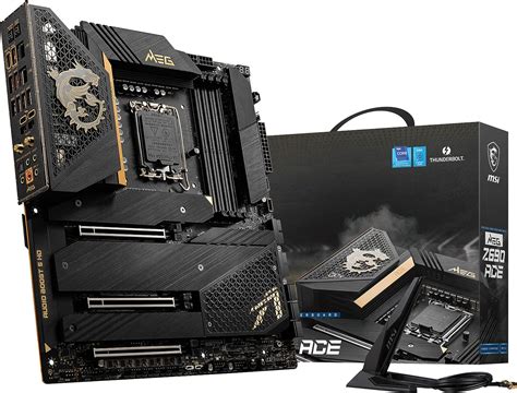 Msi Meg Z690 Ace Gaming Motherboard E Atx 12th Gen Intel