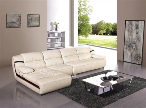 20 Classy Living Room Designs With Chaise Lounges Modern Leather Sectional Sofas Leather