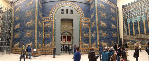 The Ishtar Gate The Glazed Brick 8th Gate From The Inner City Of