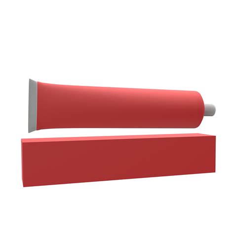 Download Free photo: 3D toothpaste mockup red - 3d, Mockup, Red - Free Download - Jooinn