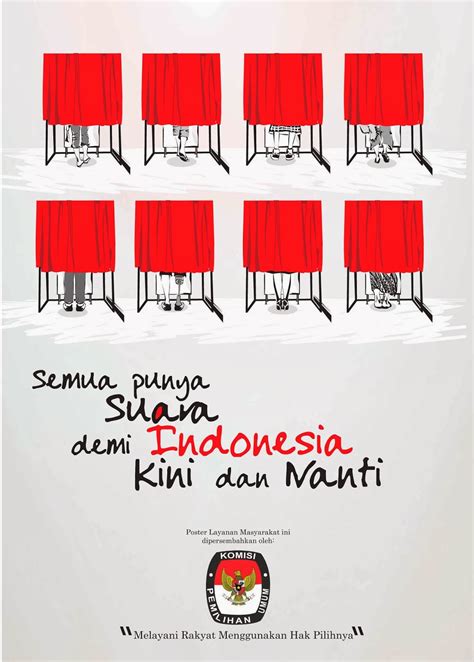 Contoh Poster Pemilu – Coretan