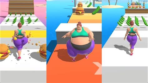 Fat 2 Fit 🥒🍔🏃 All Levels Gameplay Android Ios Youtube