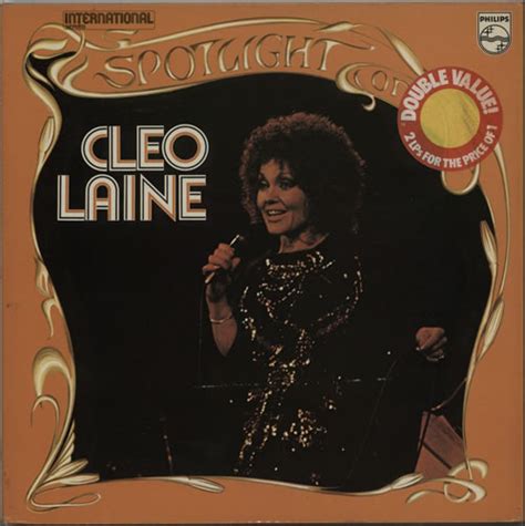 Cleo Laine And John Dankworth Spotlight On Cleo Laine Uk 2 Lp Vinyl Record Set Double Lp Album