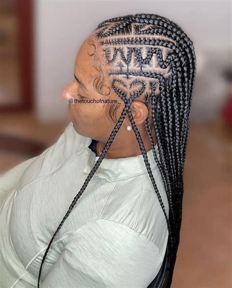 Fulani Braids How To And 30 Half Fulani Tribal Braids Half Knotless Braids Hairstyles Curly