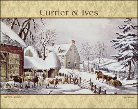 Currier And Ives Sv7041 Calendarwarehouse