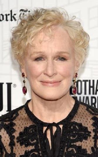 Glenn Close Short Curly Hairstyle 28th Annual Gotham Independent