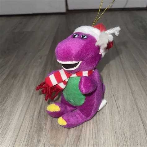 Barney The Dinosaur Kurt Adler 55 Plush Ornament Christmas 1499