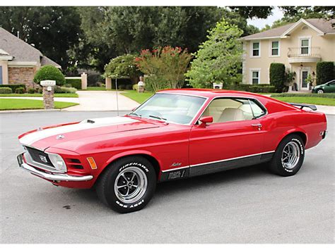 1970 Ford Mustang Mach 1 For Sale Cc 1249368